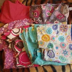 Women's small scrub tops $9 each/ red no longer av